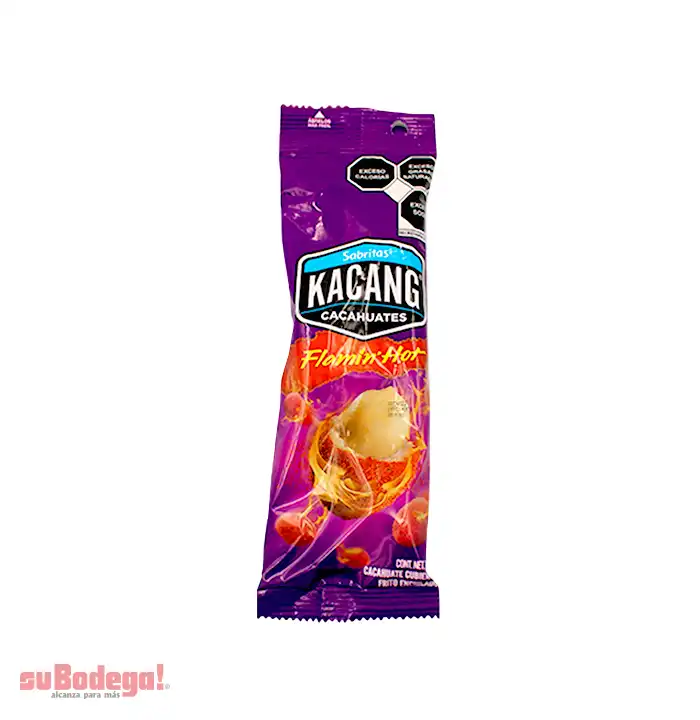 Sabritas Cacahuate Kacang Flamin Hot 74 gr.