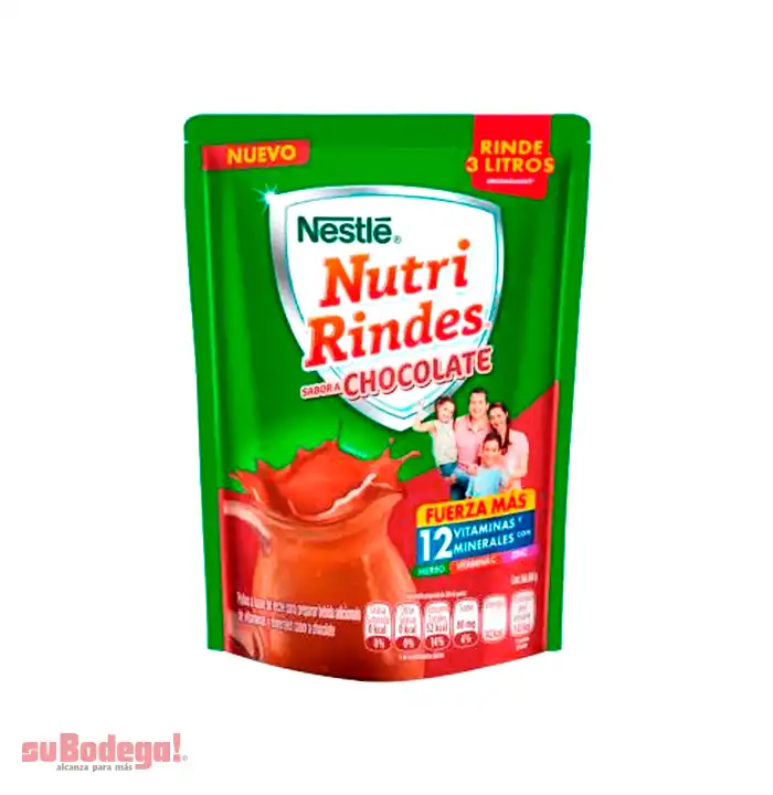 Leche Nido Nutri Rindes Chocolate 460 gr..