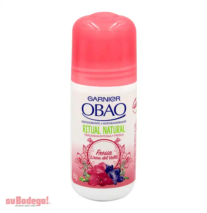 Desodorante Obao Mujer Fresia Roll On 65 gr.