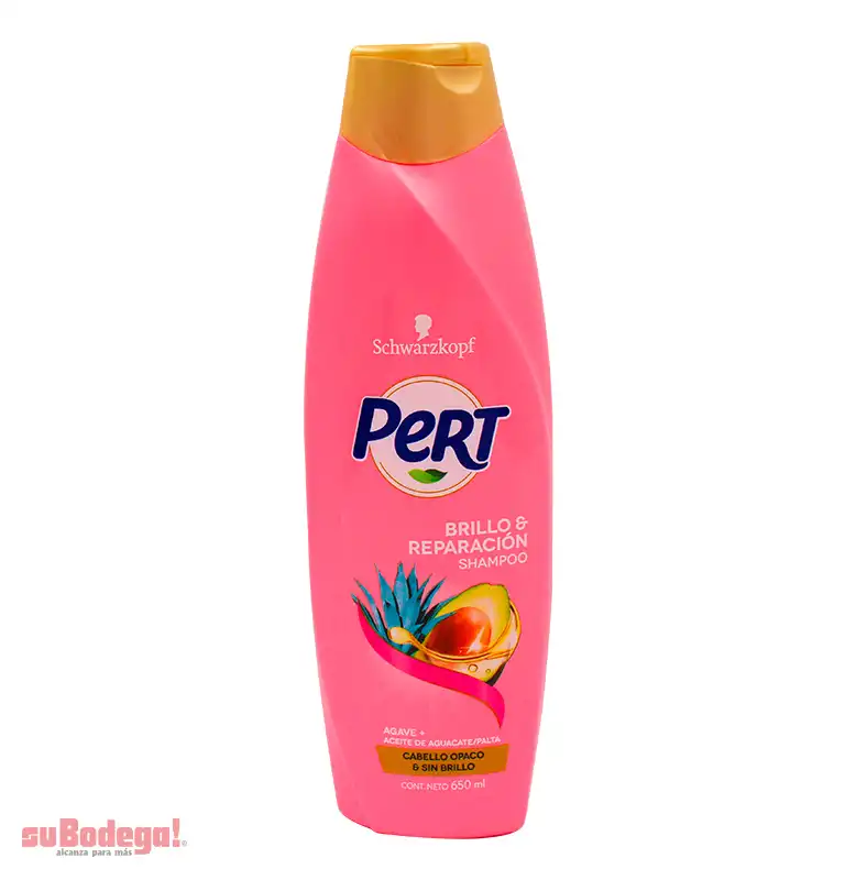 Shampoo Pert Brillo y Reparación 650 ml.