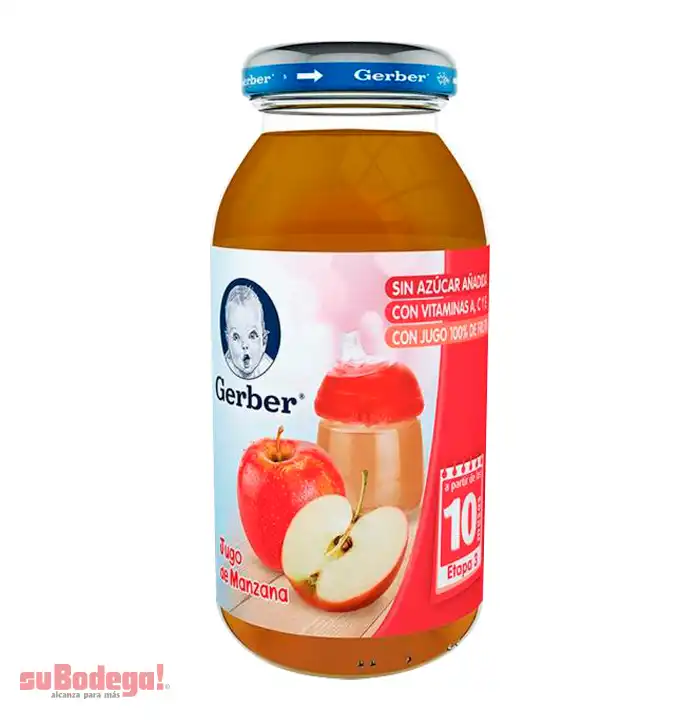 Gerber Jugo Manzana Etapa 3 237 ml.