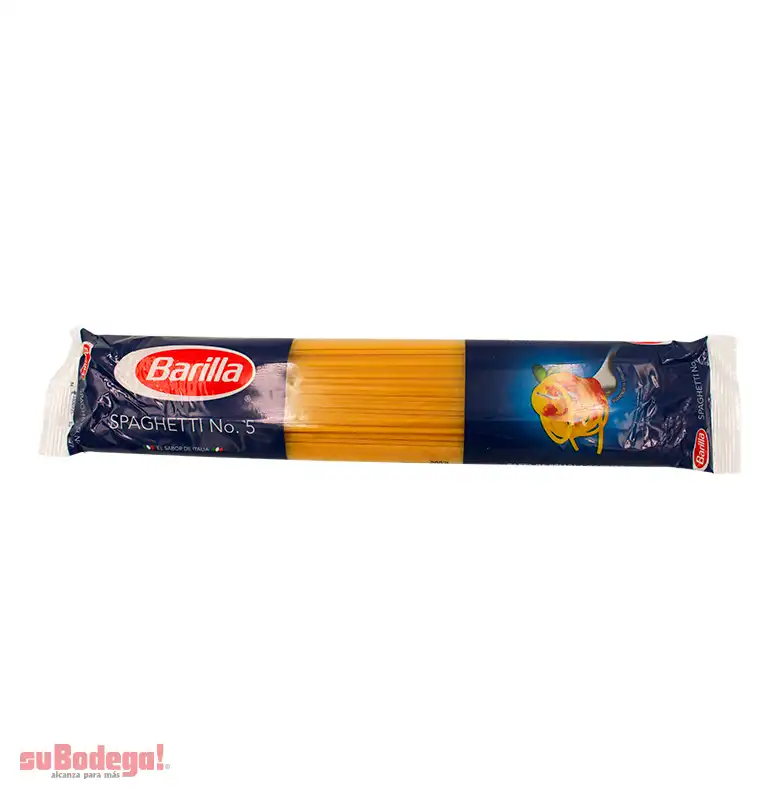 Pasta Barilla Spaguetti Número 5 200 gr.