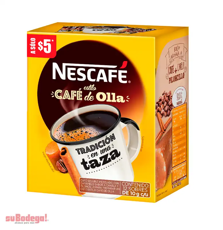 Café Nescafé de Olla Sobres 12/10 gr.