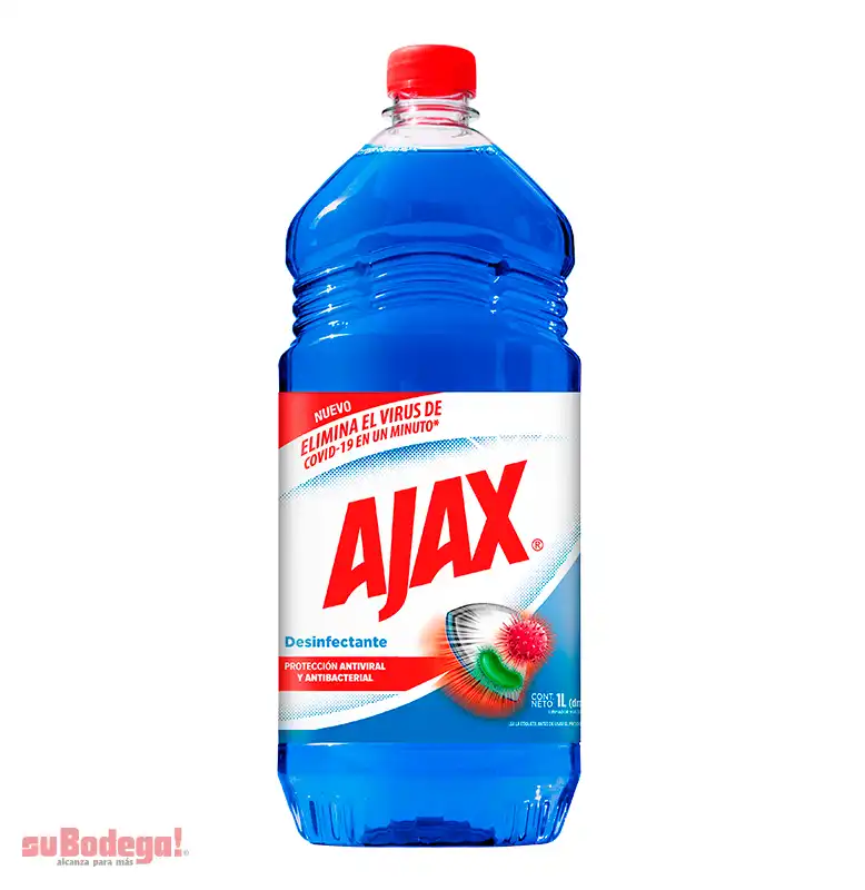 Limpiador Ajax Desinfectante 1 lt.