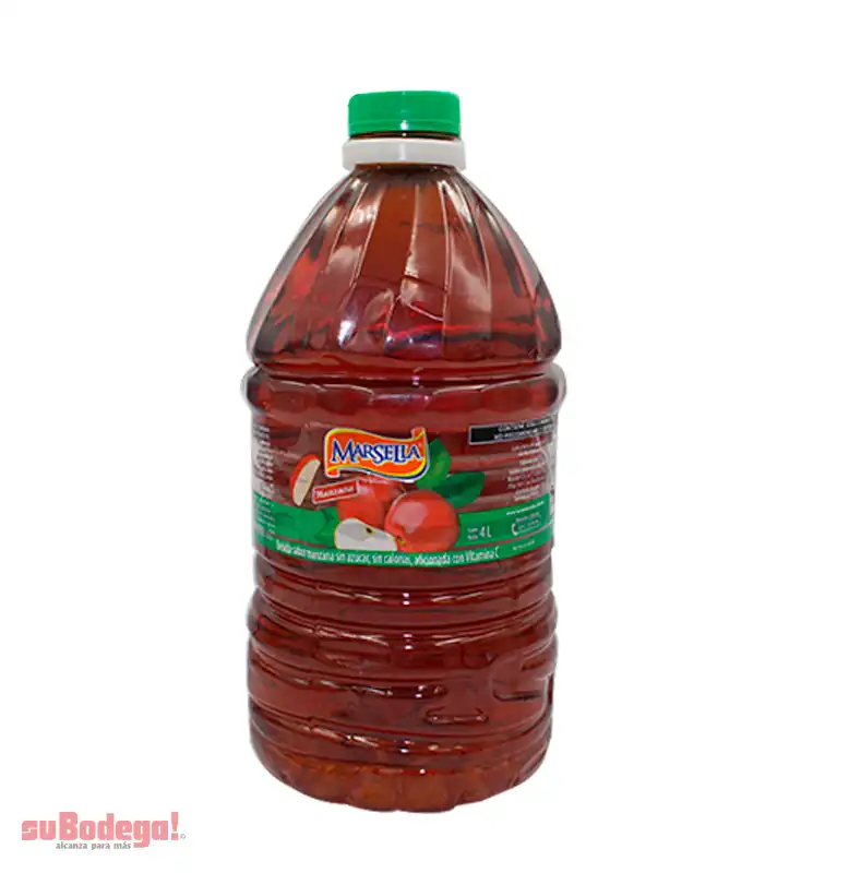 Bebida Marsella Manzana 4 lt.