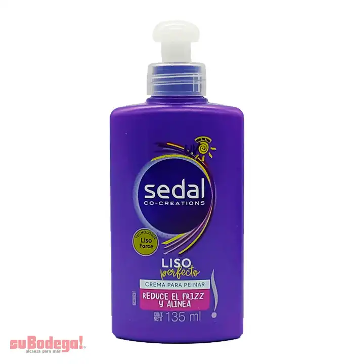 Crema para Peinar Sedal Liso Perfecto 135 ml.