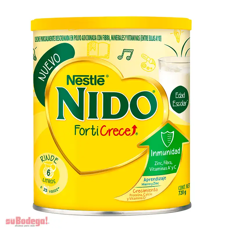 Leche Nido Forticrece Lata 720 gr.