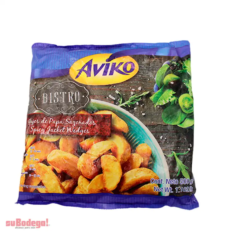 Papas Congeladas Aviko Gajo Sazonado 500 gr.