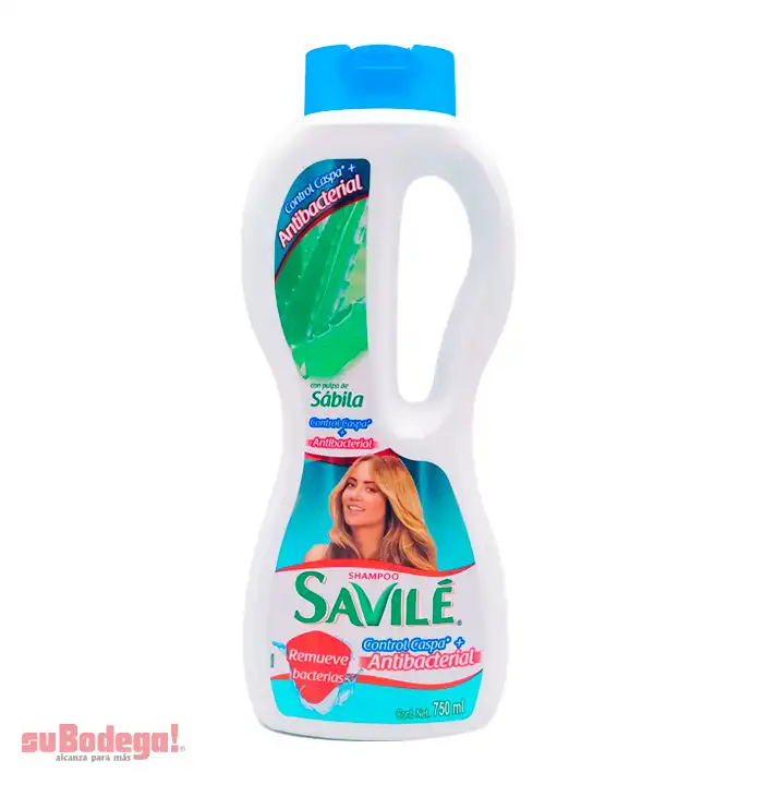 Shampoo Savilé Control Caspa Antibacterial 750 ml.