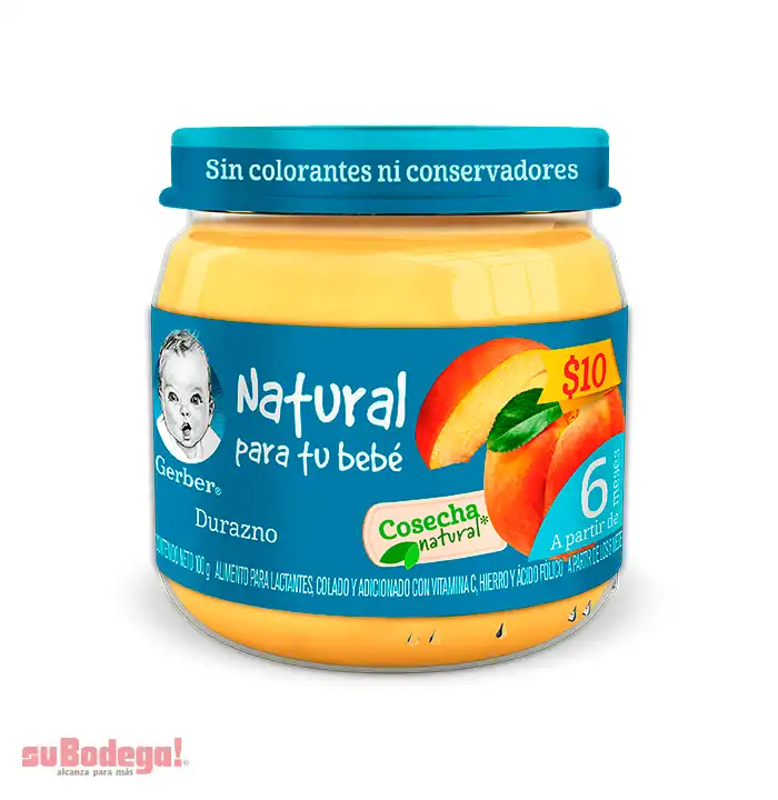 Gerber Colado Durazno Etapa 2 100 gr.