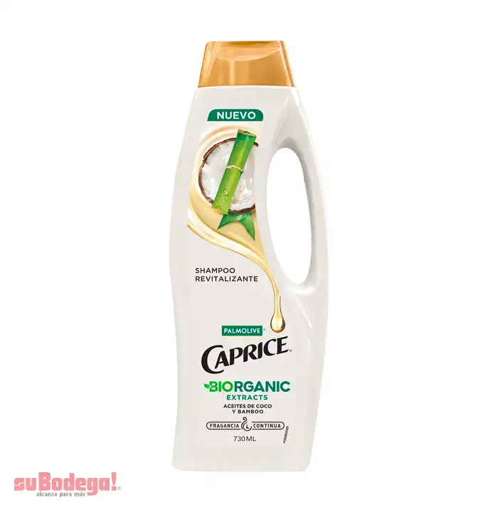 Shampoo Caprice Biorganic Coco y Bamboo 730 ml.