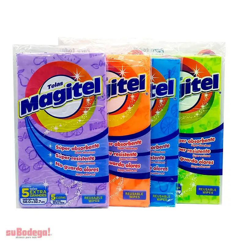 Tela Multiusos Magitel 5 pz.