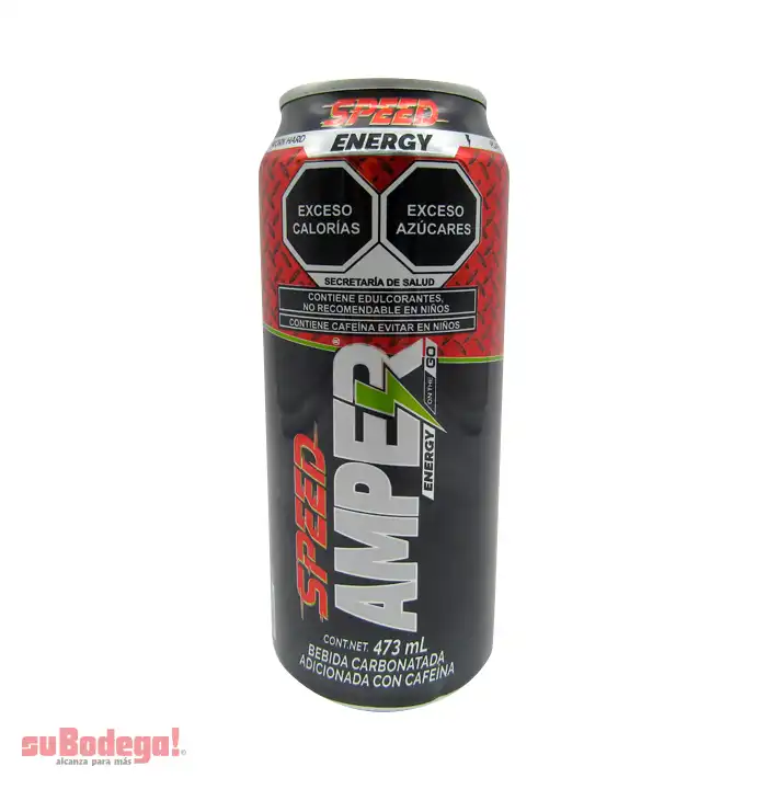 Bebida Energizante amper Speed 473 ml.