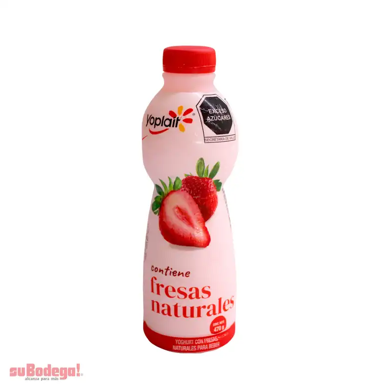 Yoghurt Yoplait Fresa para Beber 470 gr.