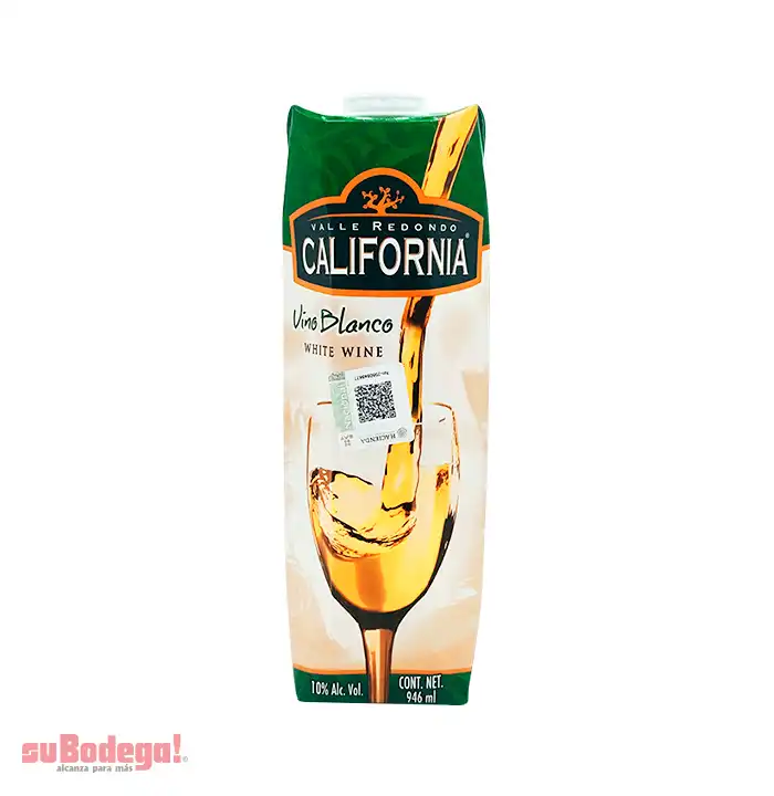 Vino Blanco California 946 ml.