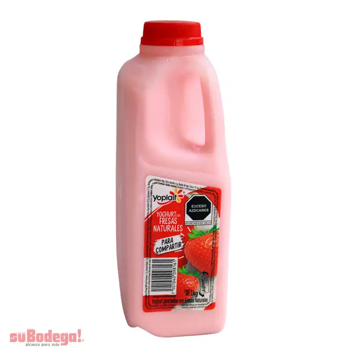 Yoghurt Yoplait Fresa para Beber 1 kg.