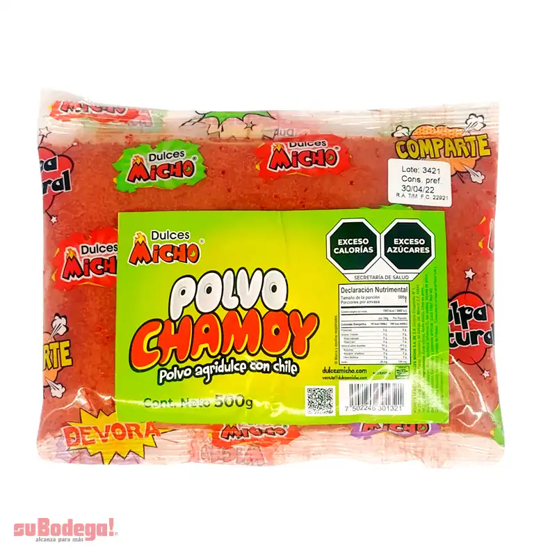 Dulce Micho Chamoy Polvo 500 gr.