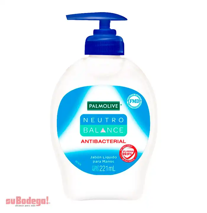 Jabón de Tocador Palmolive Antibacterial Líquido 221 ml.