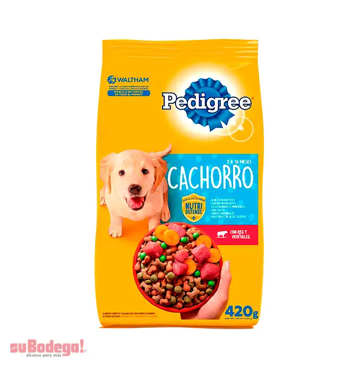 Alimento Pedigree Cachorro 420 gr.