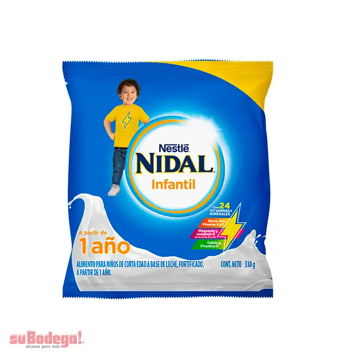 Leche Nidal Infantil Bolsa 330 gr. 