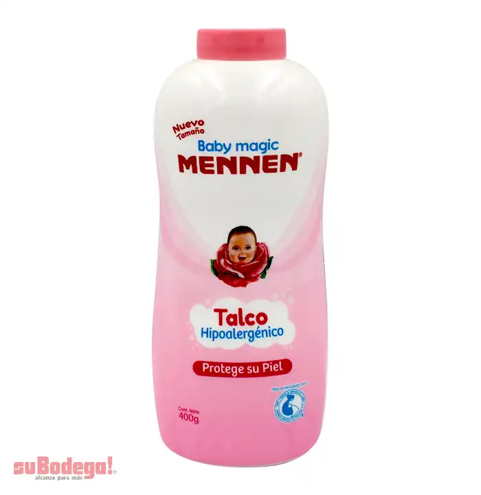 Talco para Bebé Mennen Rosa 400 gr.