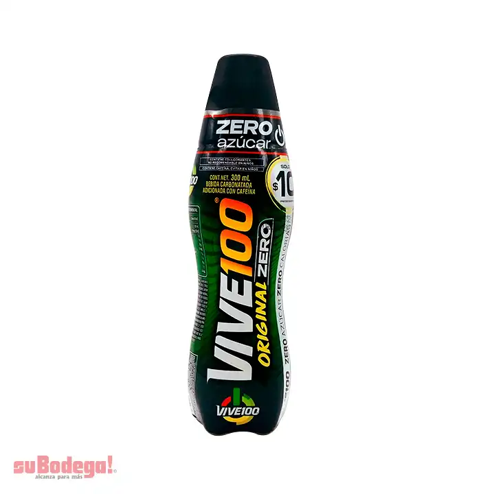 Bebida Energética Vive 100% Zero 300 ml. 