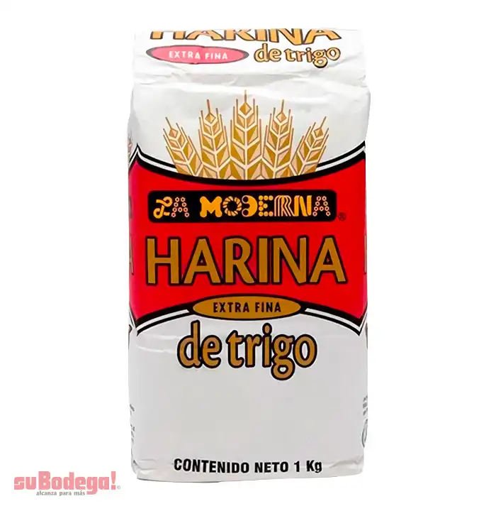 Harina de Trigo La Moderna 1 kg.