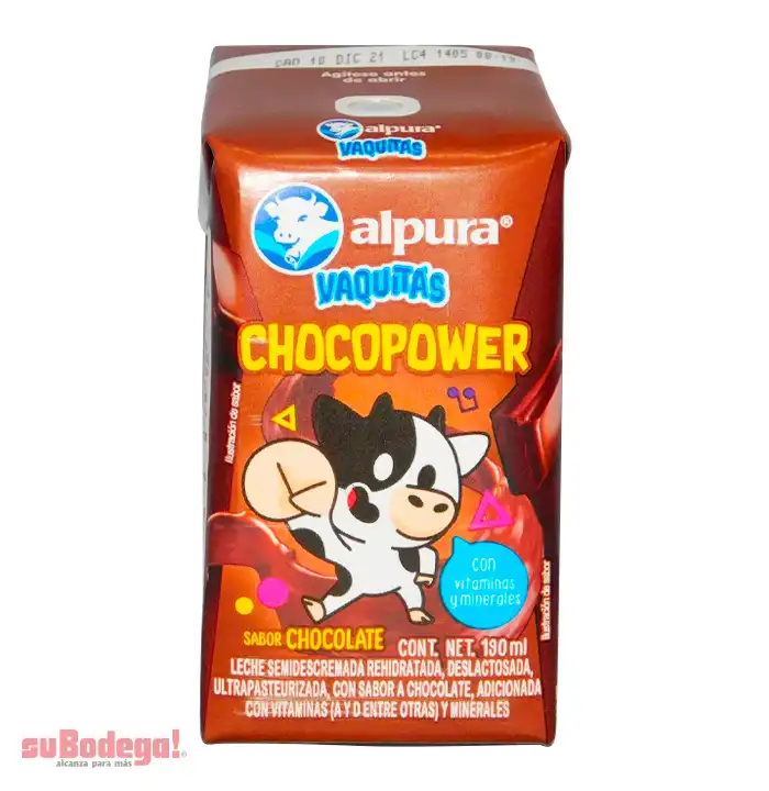 Leche Alpura Chocolate 190 ml.