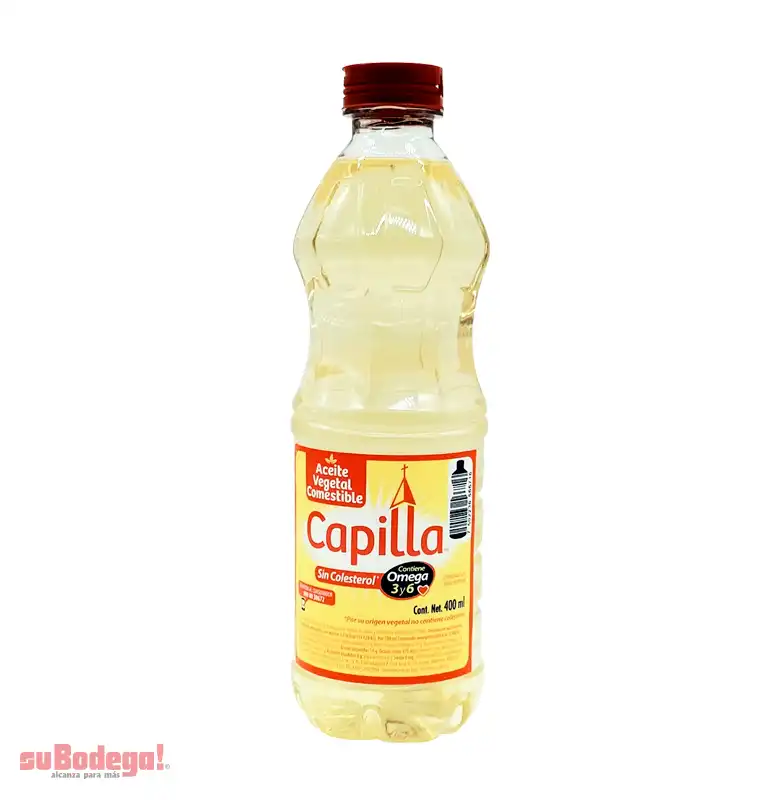 Aceite Capilla 400 ml.  