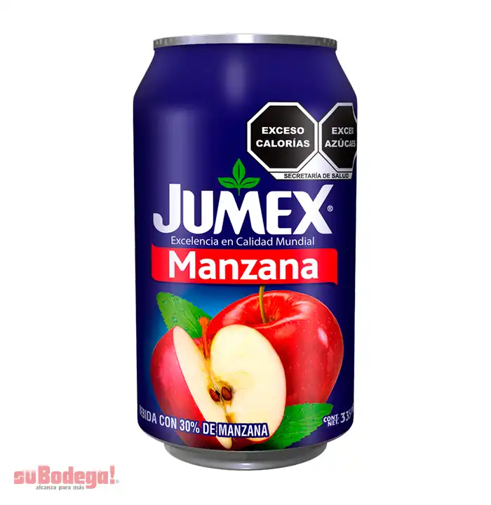 Bebida Jumex Manzana Lata 335 ml.
