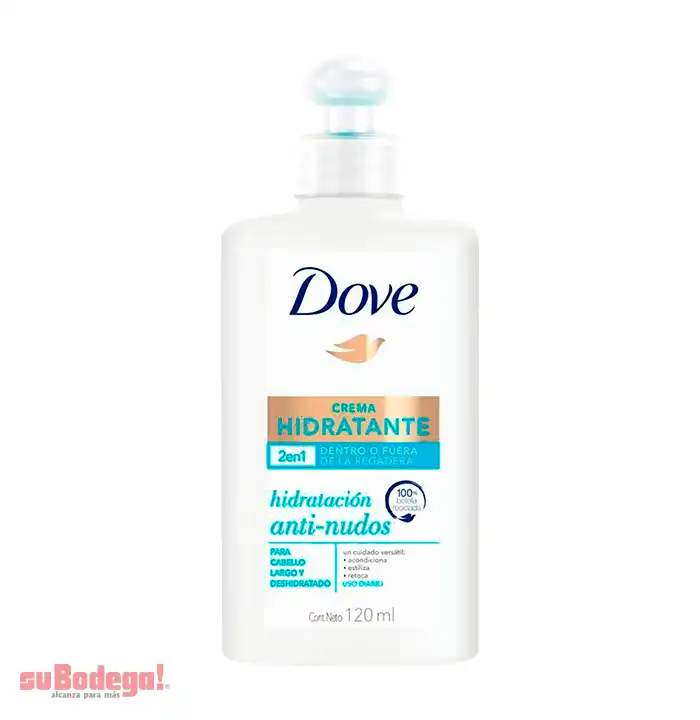 Crema para Peinar Dove Hidratante 120 ml. 