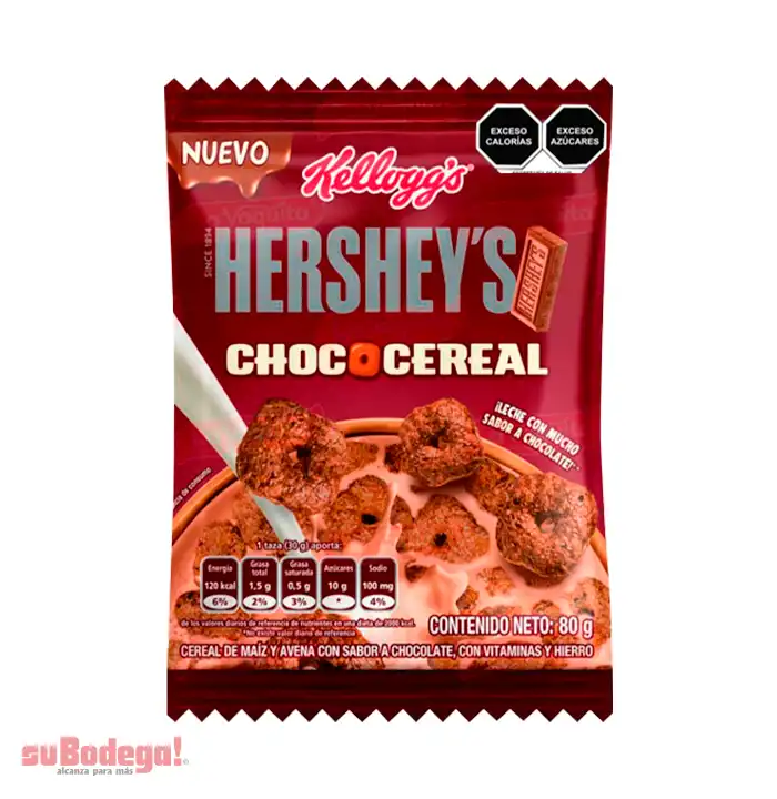 Cereal Kelloggs Choco Cereal Hersheys 80 gr.
