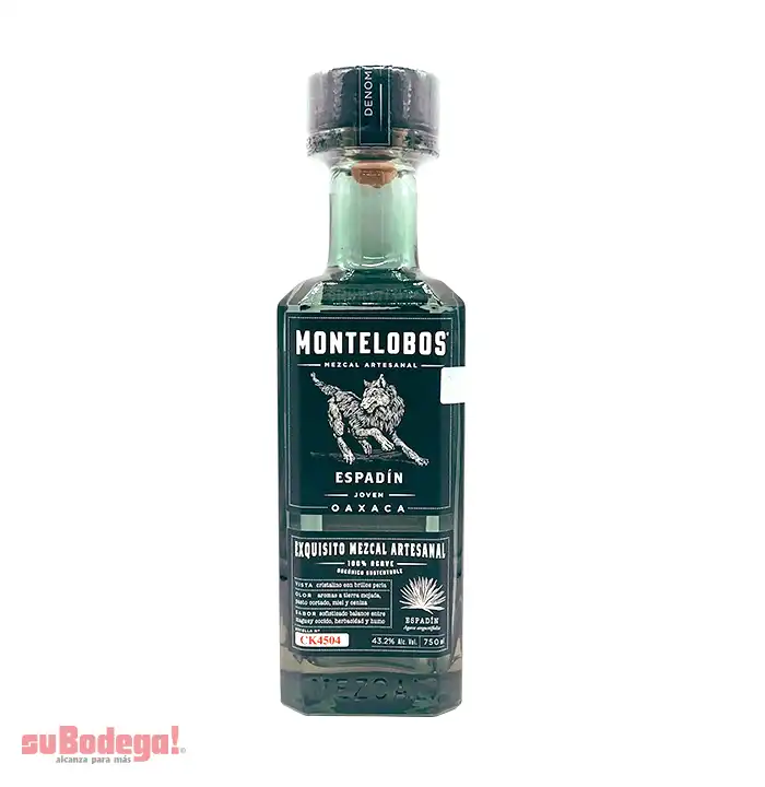 Mezcal Montelobos Espadín Joven 750 ml