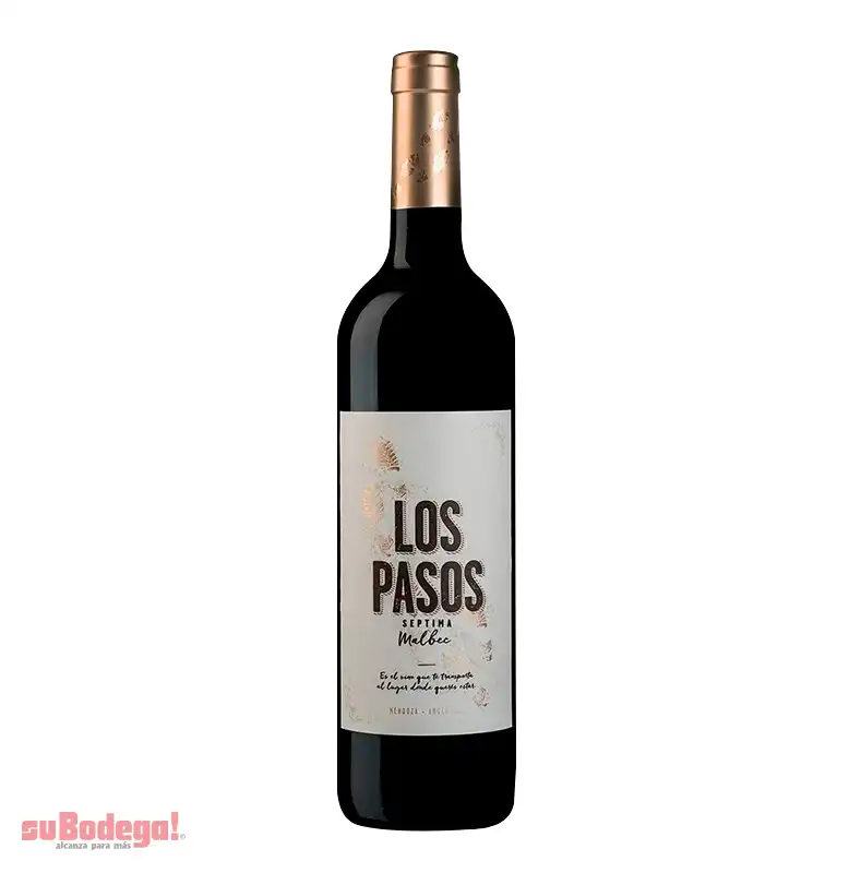 V.VINO TINTO LOS PASOS MALBEC 750 ML.