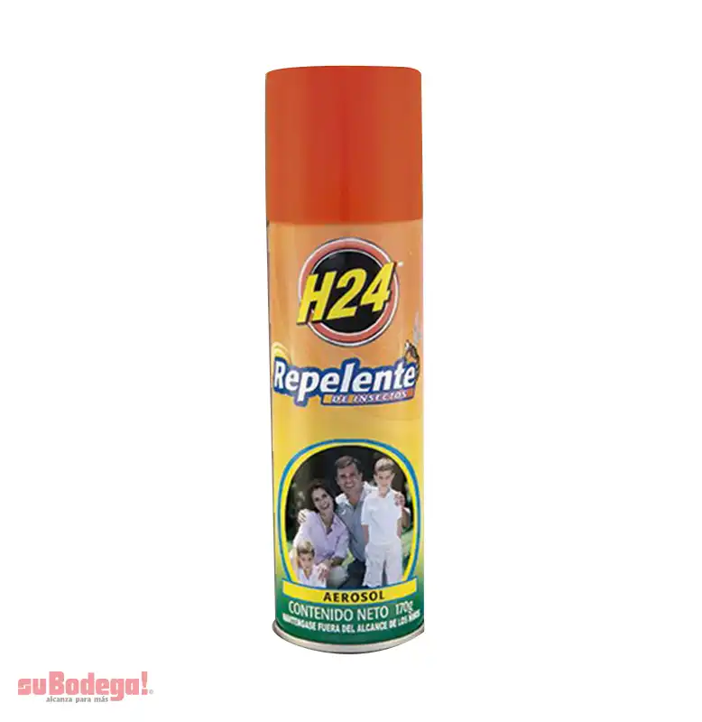 Repelente H-24 Insectos 170 gr.