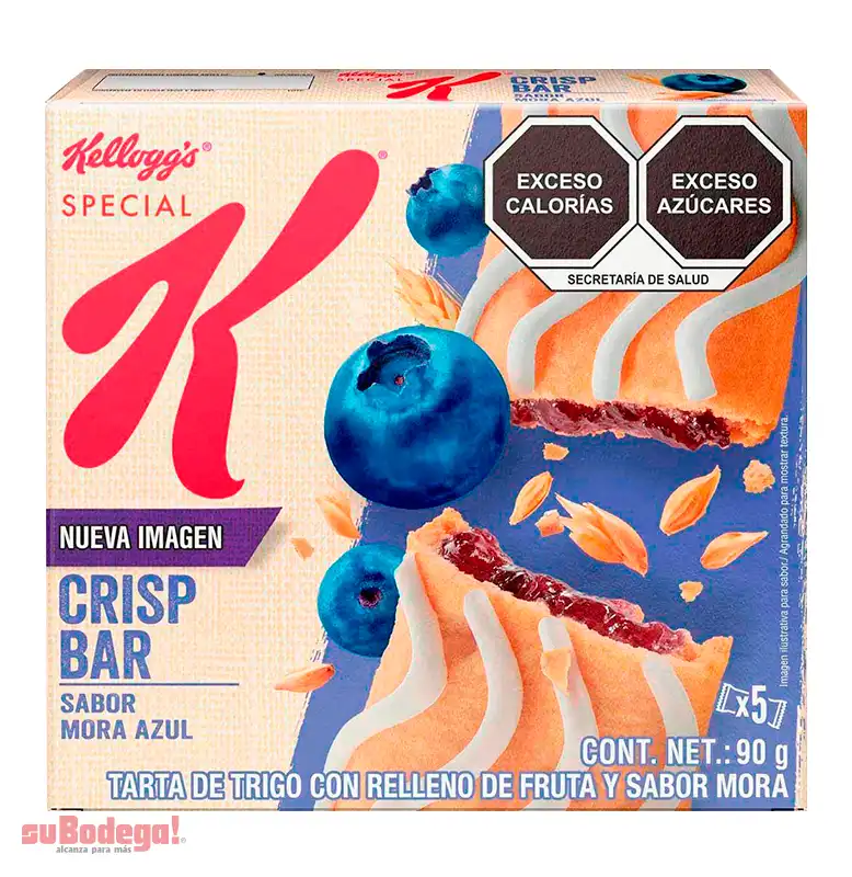 Barra De Trigo Kelloggs Special K Crisp Mora Azul 90 g