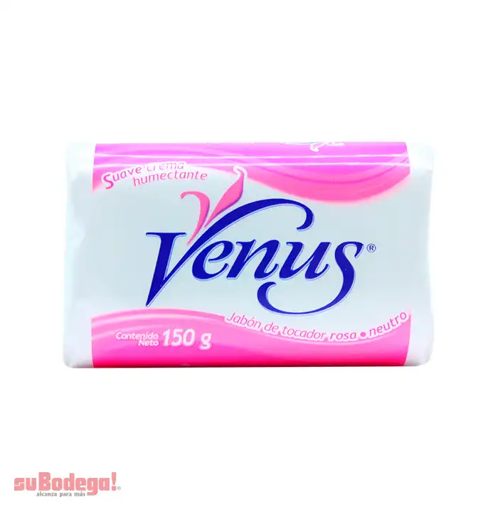Jabón de Tocador Venus Rosa 150 gr.