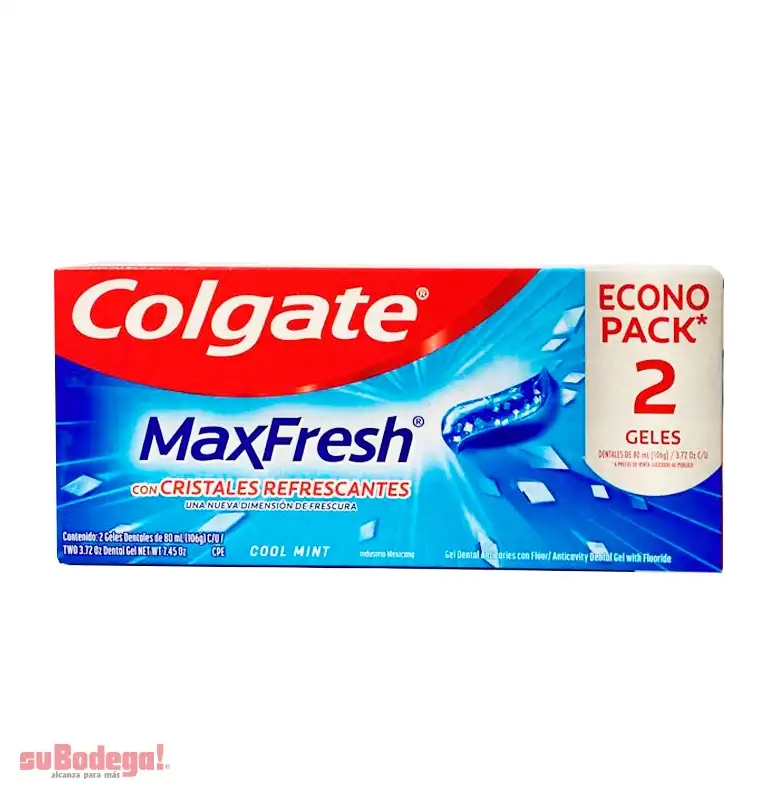 Crema Dental Colgate Max Fresh 2/80 ml