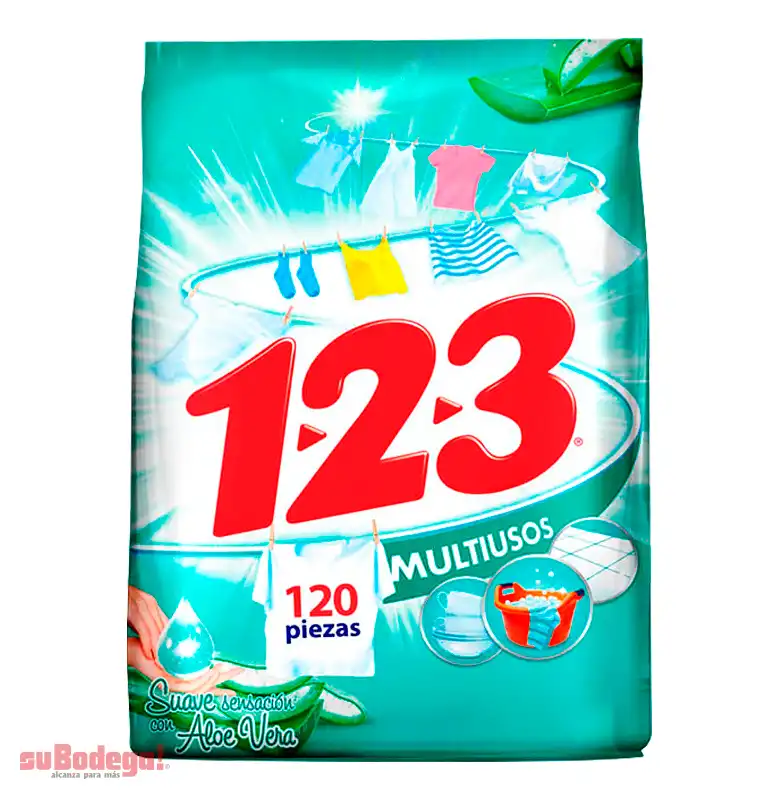 Detergente 123 Aloe Vera 800 g