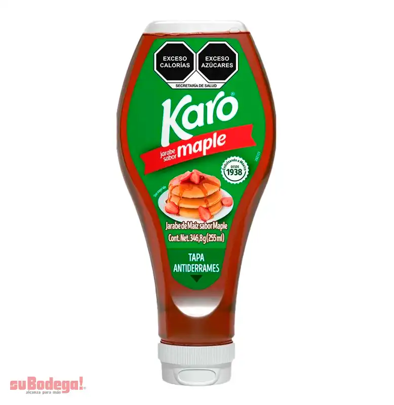 Jarabe De Maíz Karo Maple 255 ml