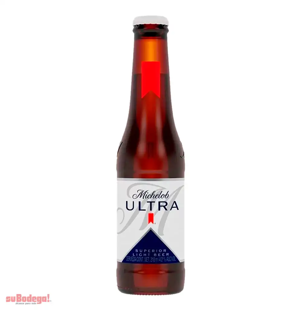 Cerveza Michelob Ultra Botella 210 Ml.