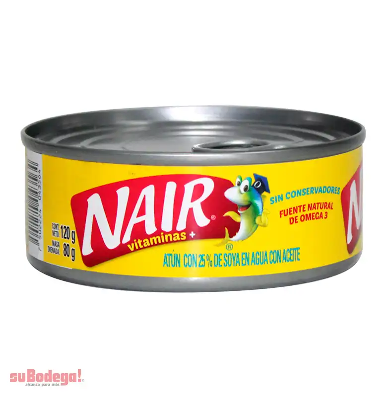 Atún en Aceite Nair Vitaminas 120 Gr.