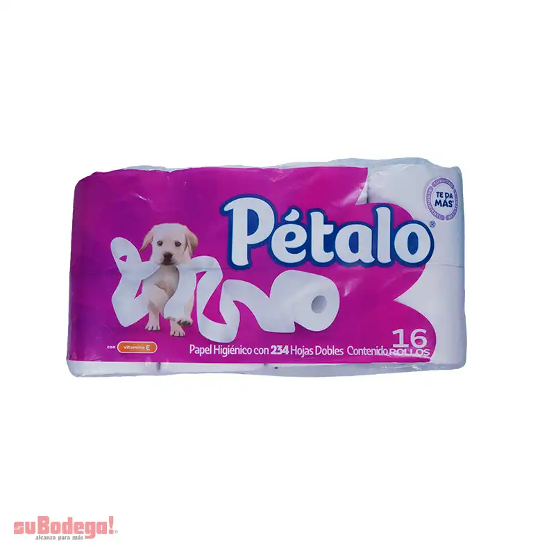 Papel Higienico Petalo Balance 234 H.d 16 Rollos.