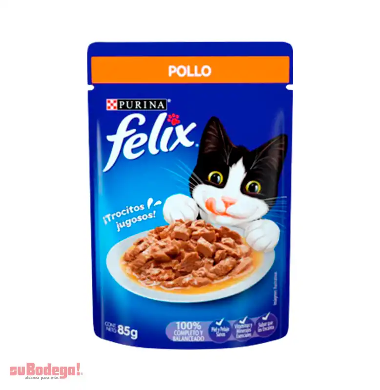 Alimento Purina Félix Pollo 85 g