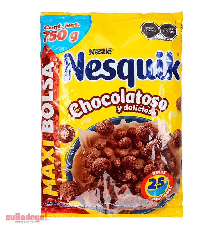Cereal Nestlé Nesquik Bolsa 750 g