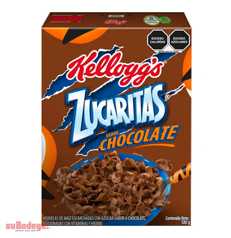 Cereal Kellogg s Zucaritas Chocolate 580 Gr.