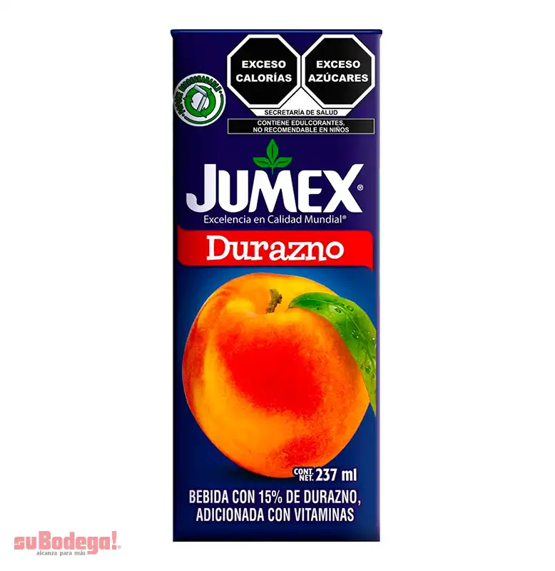 Bebida Jumex Durazno Mini Brick 237 ml