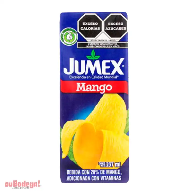 Bebida Jumex Mango Mini Brick 237 ml.