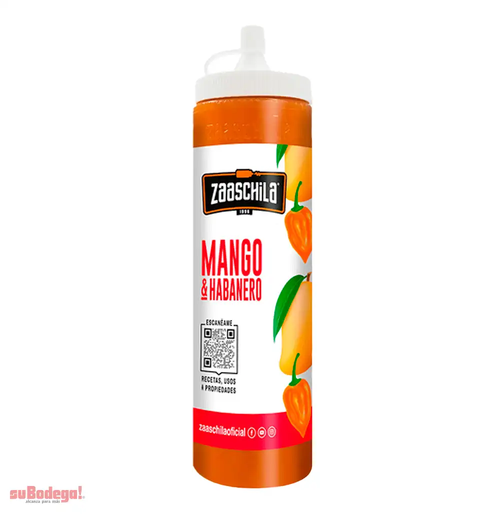 Salsa Mango Habanero Zaaschila 425 GR.