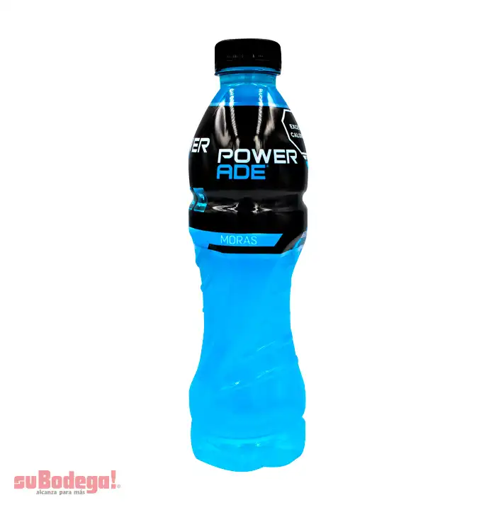 Bebida Power Ade Mora Azul 600 ml.